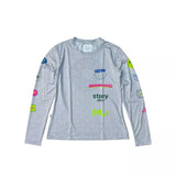 STRAY KAOS OLAHRAGA WANITA LARI SEPEDA HITAM CHARM