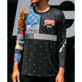 STRAY MAN ADAPTIVE TEE KAOS SPORT - BRUNO LONG SLEEVE BLACK