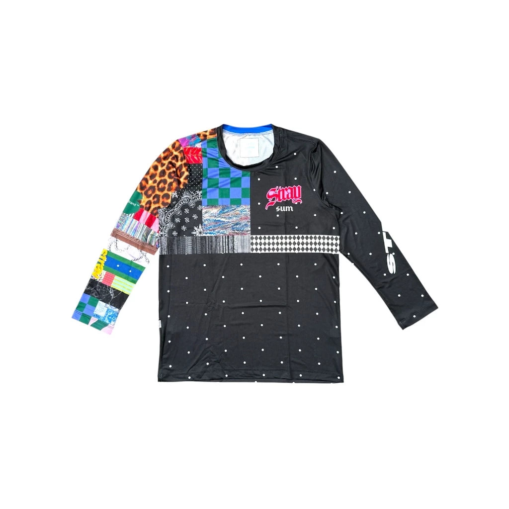 STRAY MAN ADAPTIVE TEE KAOS SPORT - BRUNO LONG SLEEVE BLACK