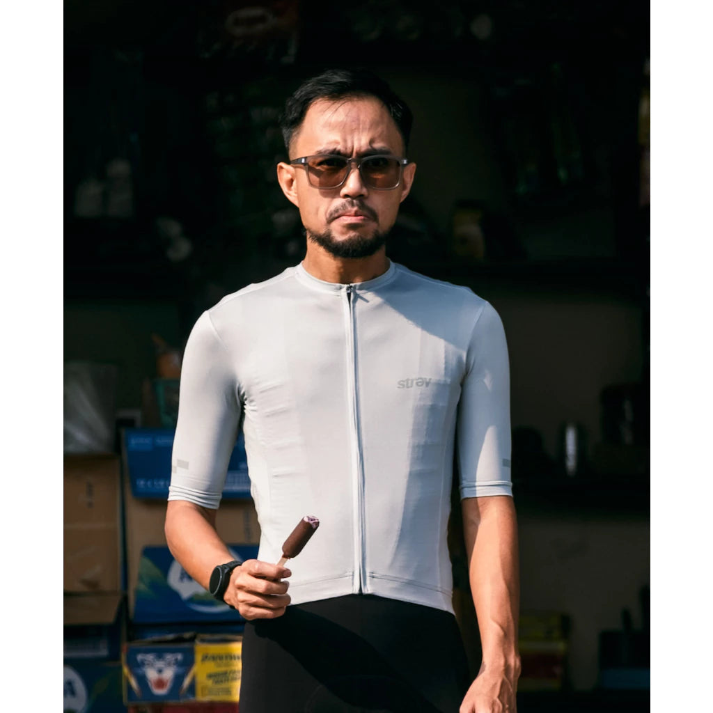 STRAY Jersey Sepeda Unisex Prime Fit Carte Blanche SAGE Sport