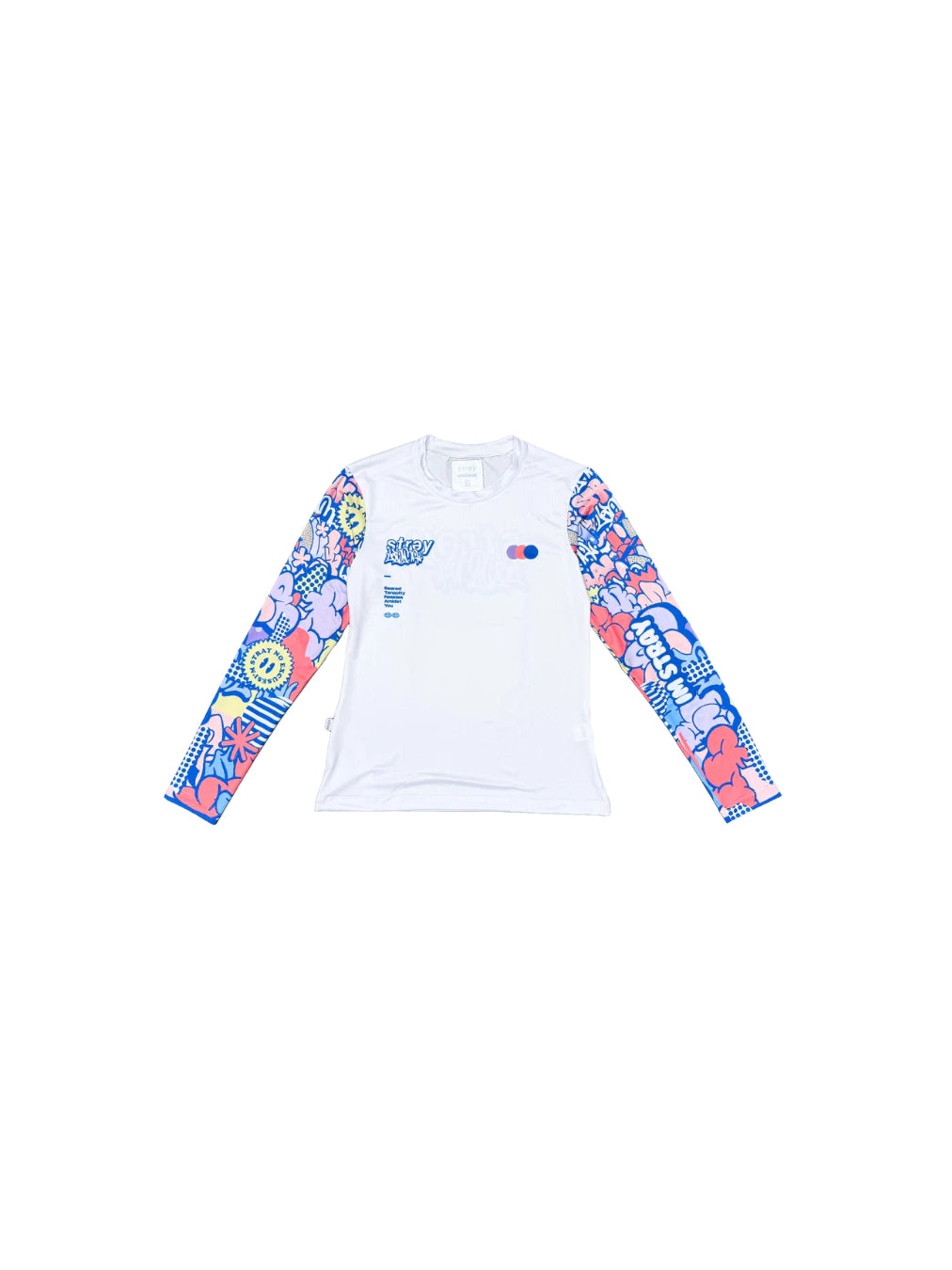 STRAY WOMAN ADAPTIVE TEE KAOS SPORT - KOMA WHITE