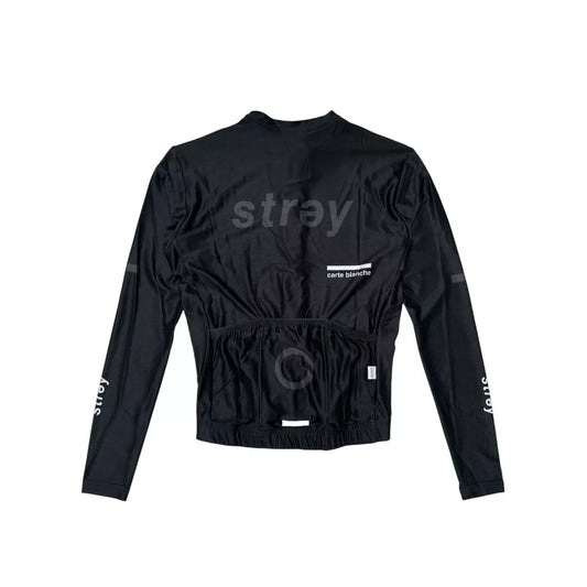 STRAY Jersey Sepeda Unisex Prime Fit Carte Blanche Vantablack Sport