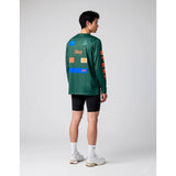 STRAY MAN ADAPTIVE TEE KAOS SPORT - GOLD LONG SLEEVE DARK GREEN