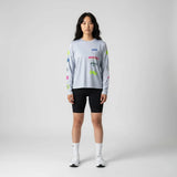 STRAY KAOS OLAHRAGA WANITA LARI SEPEDA HITAM CHARM