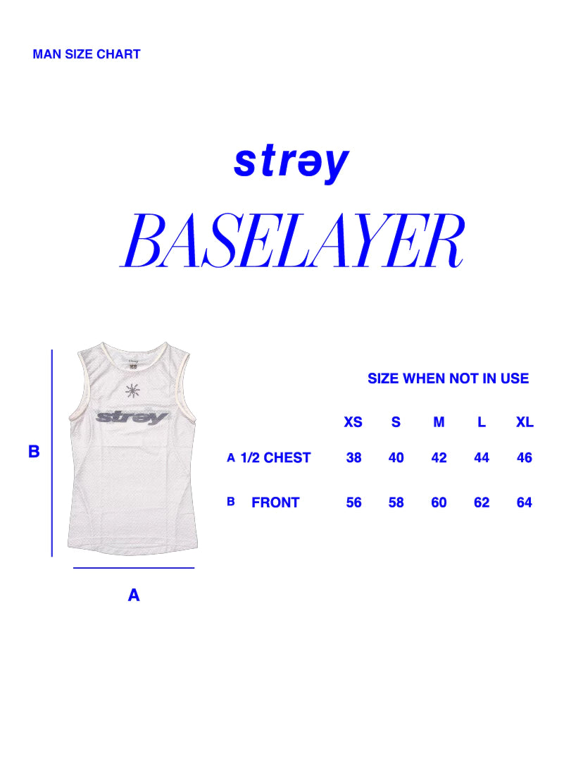 STRAY MAN BASELAYER IVORY WHITE - ROMAN