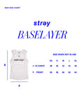 STRAY MAN BASELAYER IVORY WHITE - ROMAN